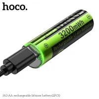 hoco JA3 AA rechargeable lithium battery (2PCS)