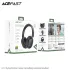ACEFAST H12 hybrid active noise cancelling wireless headset