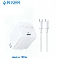 Anker 30W Nano B2639 With  Type C to Type C  Cable Full Charger Set