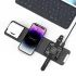 WiWU Wi-W001 Foldable 3 in 1 Wireless Charger 15W