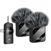 BYZ BL-F36 3-in-1 Wireless Lavalier Microphone (Type-C+Lightning+3.5mm)