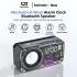 GOOJODOQ Mini Bluetooth Speaker AB4088 (RGB + Alarm/Clock Display)