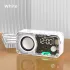 GOOJODOQ Mini Bluetooth Speaker AB4088 (RGB + Alarm/Clock Display)